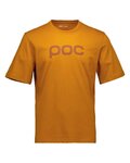 POC Cycling short sleeve t-shirt - TEE - brown