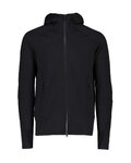 POC hoodie - MERINO ZIP HOOD - black