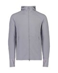 POC hoodie - MERINO ZIP HOOD - grey