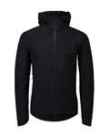 POC Cycling rain jacket - TRANSCEND - black