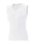 GORE Cycling sleeve less t-shirt - M BL - white