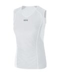 GORE Cycling sleeve less t-shirt - M GWS BL - white