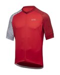 GORE Cycling short sleeve jersey - C5 - red/white