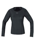 GORE Cycling long sleeve t-shirt - M GWS BL - black