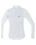GORE Cycling long sleeve t-shirt - GWS BL THERMO - white