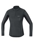 GORE Cycling long sleeve t-shirt - GWS BL THERMO - black