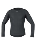 GORE Cycling long sleeve t-shirt - M GWS BL THERMO LS - black