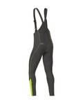 GORE Cycling long bib trousers - C3 GWS - yellow/black