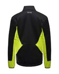 GORE Cycling windproof jacket - C5 GWS - yellow/black