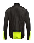 GORE Cycling rain jacket - C5 GTX SD 1985 - yellow/black