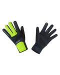 GORE Cycling long-finger gloves - M GWS THERMO - yellow/black