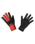 GORE Cycling long-finger gloves - M GWS THERMO - red/black