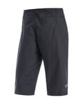 GORE Cycling shorts without bib - C5 GTX PACLITE TRAIL - black
