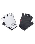 GORE Cycling fingerless gloves - C5 - white/black