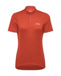 GORE Cycling short sleeve jersey - C3 WMN - orange