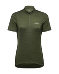 GORE Cycling short sleeve jersey - C3 WMN - green