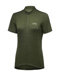 GORE Cycling short sleeve jersey - C3 WMN - green