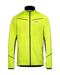 GORE Cycling windproof jacket - R3 PARTIAL GTX I - yellow/black
