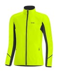 GORE Cycling windproof jacket - R3 PARTIAL GTX - yellow