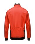 GORE Cycling windproof jacket - C5 GTX I THERMO - orange/black