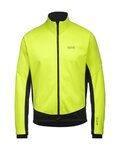 GORE Cycling thermal jacket - C3 WINDSTOPPER® - yellow/black