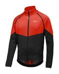 GORE Cycling windproof jacket - PHANTOM - orange/red