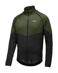 GORE Cycling windproof jacket - PHANTOM - green/black