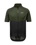 GORE Cycling windproof jacket - PHANTOM - green/black