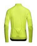 GORE Cycling winter long sleeve jersey - C3 THERMO - yellow