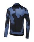 GORE Cycling winter long sleeve jersey - C3 THERMO - blue