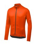 GORE Cycling winter long sleeve jersey - C3 THERMO - orange
