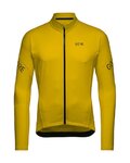 GORE Cycling winter long sleeve jersey - C3 THERMO - yellow