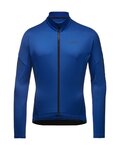 GORE Cycling winter long sleeve jersey - C3 THERMO - blue