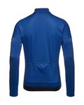 GORE Cycling winter long sleeve jersey - C3 THERMO - blue