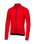 GORE Cycling winter long sleeve jersey - C3 THERMO - red