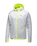 GORE Cycling windproof jacket - R5 GTX INFINIUM™ - white/yellow