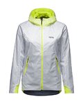 GORE Cycling windproof jacket - R5 GTX INFINIUM™ WMN - white/yellow