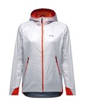 GORE Cycling windproof jacket - R5 GTX INFINIUM™ WMN - white/orange