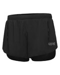 GORE Cycling shorts without bib - SPLIT - black