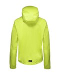 GORE Cycling rain jacket - ENDURE - yellow