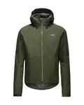 GORE Cycling rain jacket - ENDURE - green