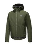 GORE Cycling rain jacket - ENDURE - green