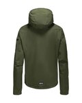 GORE Cycling rain jacket - ENDURE - green