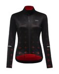 GORE Cycling winter long sleeve jersey - PROGRESS THERMO WMN - orange/red
