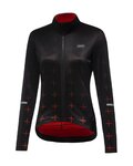 GORE Cycling winter long sleeve jersey - PROGRESS THERMO WMN - orange/red