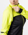 GORE Cycling windproof jacket - PHANTOM WMN - black/yellow