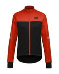 GORE Cycling windproof jacket - PHANTOM WMN - black/orange