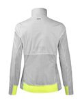 GORE Cycling rain jacket - DRIVE WMN - white/yellow