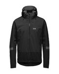GORE Cycling rain jacket - LUPRA - black
