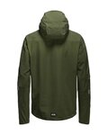 GORE Cycling rain jacket - LUPRA - green